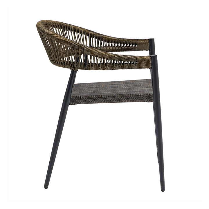 Iselin Stackable Outdoor Armchair - Set of 2