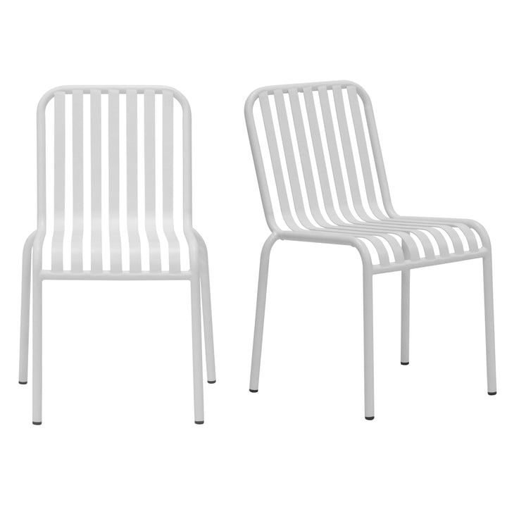 Enid Stackable Outdoor Side Chair - Set of 2