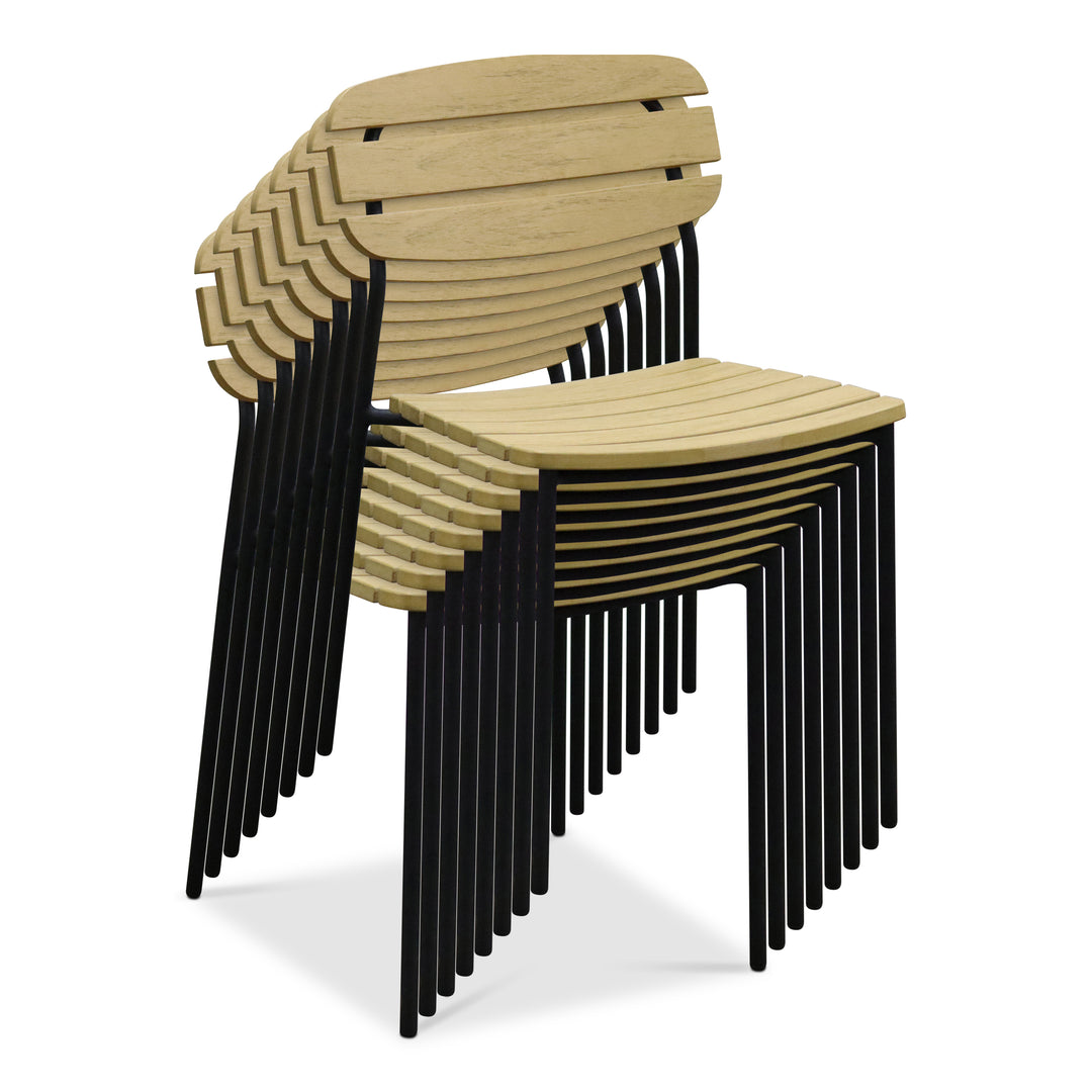Kalmar Stackable Outdoor Side Chair - Set of 2