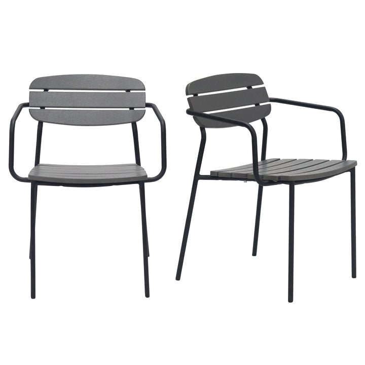 Kalmar Stackable Outdoor Armchair - Set of 2