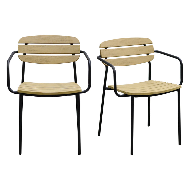 Kalmar Stackable Outdoor Armchair - Set of 2