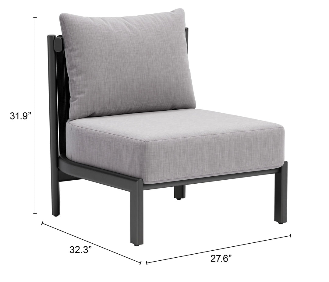 Horizon Accent Chair Gray - AmericanHomeFurniture