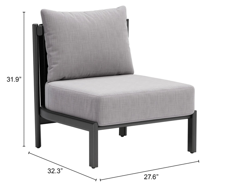 Horizon Accent Chair Gray - AmericanHomeFurniture