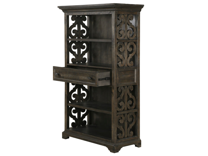 Bellamy Peppercorn Bookcase - H2491-20
