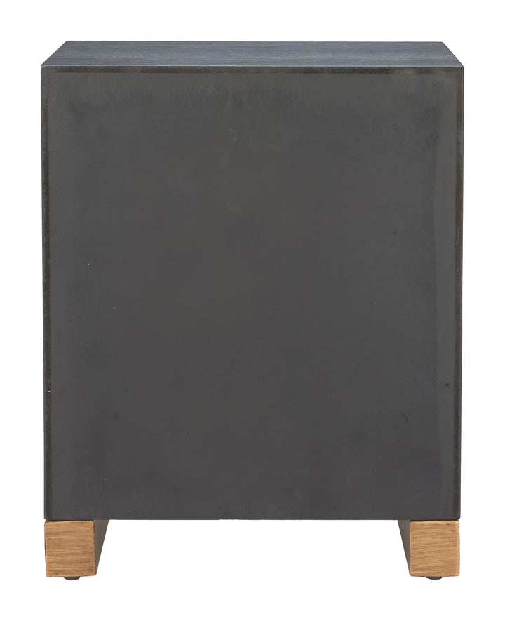 Trazo Side Table Black
