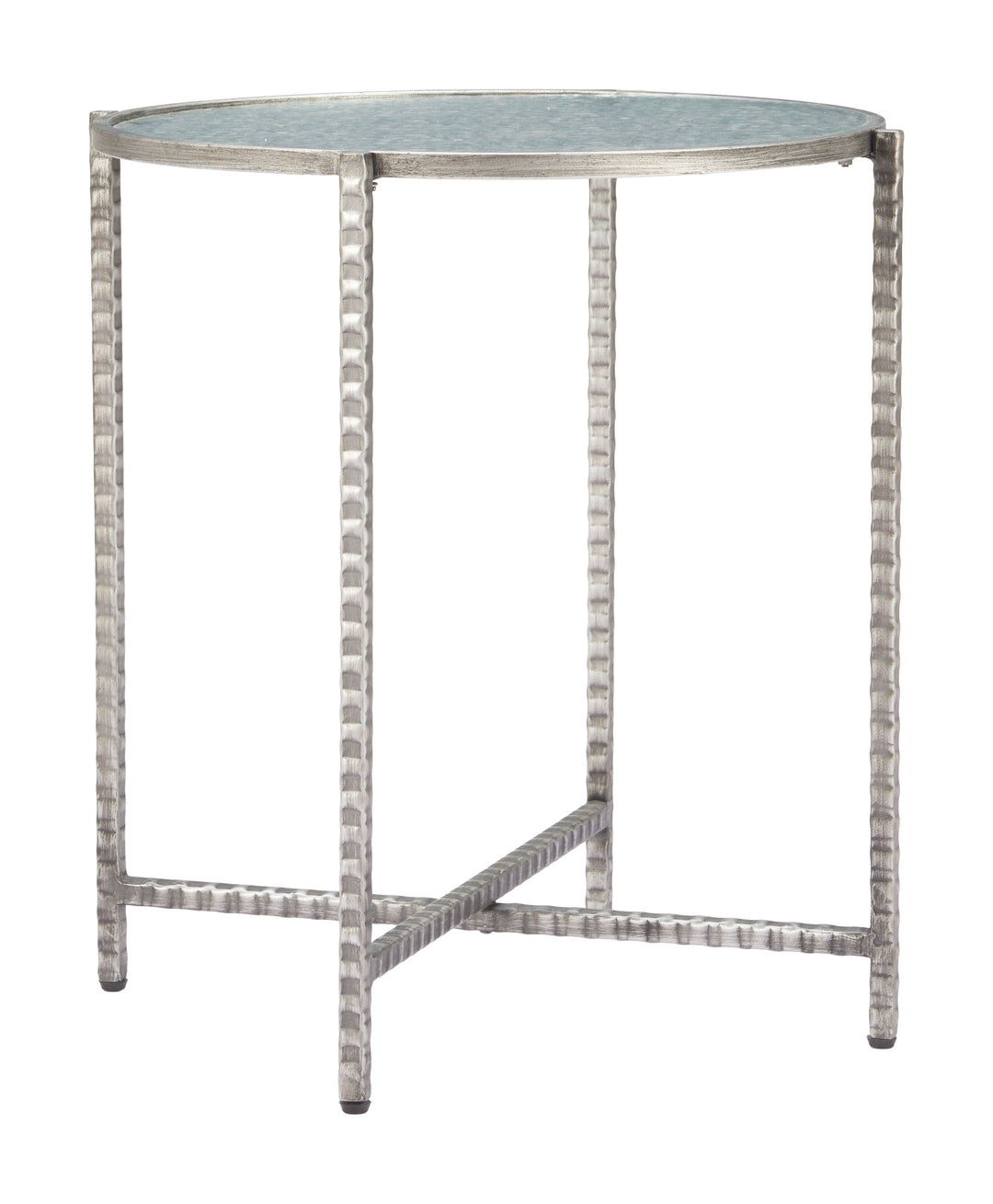 Vetro Side Table Silver
