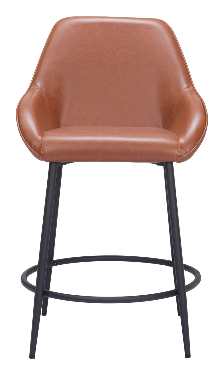 Vila Counter Stool (Set of 2) Brown - 109952