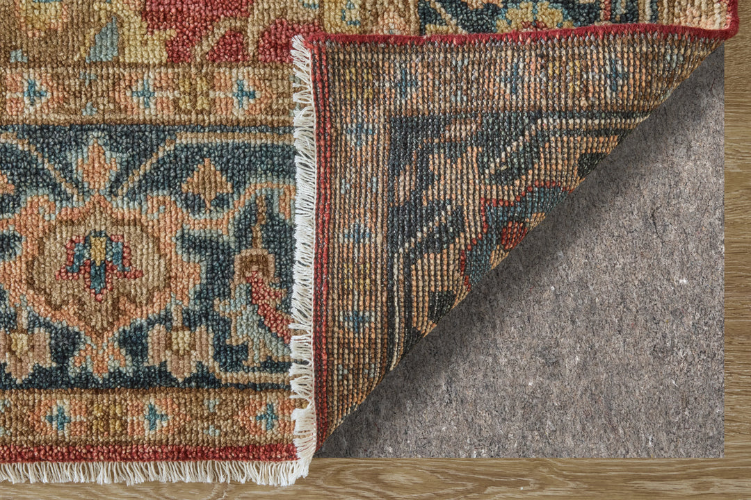 Rectangle/2' x 3'/Rust/Navy