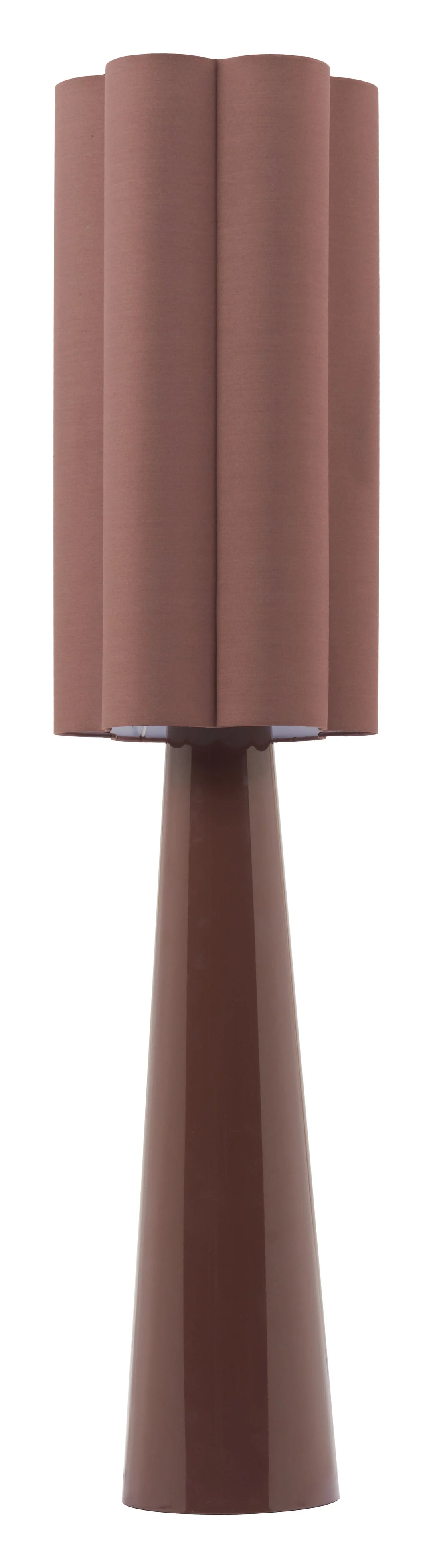 Violet Floor Lamp Brown - AmericanHomeFurniture