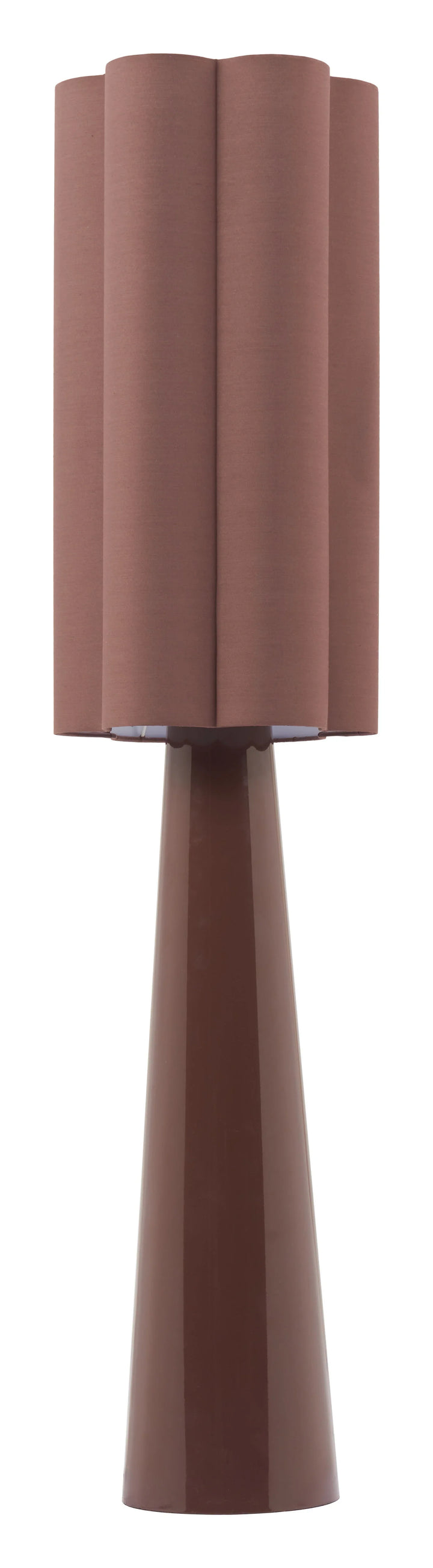 Violet Floor Lamp Brown - AmericanHomeFurniture