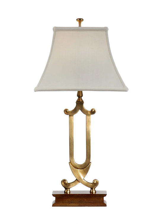 American Home Furniture Wildwood Crossed Scrolls Lamp