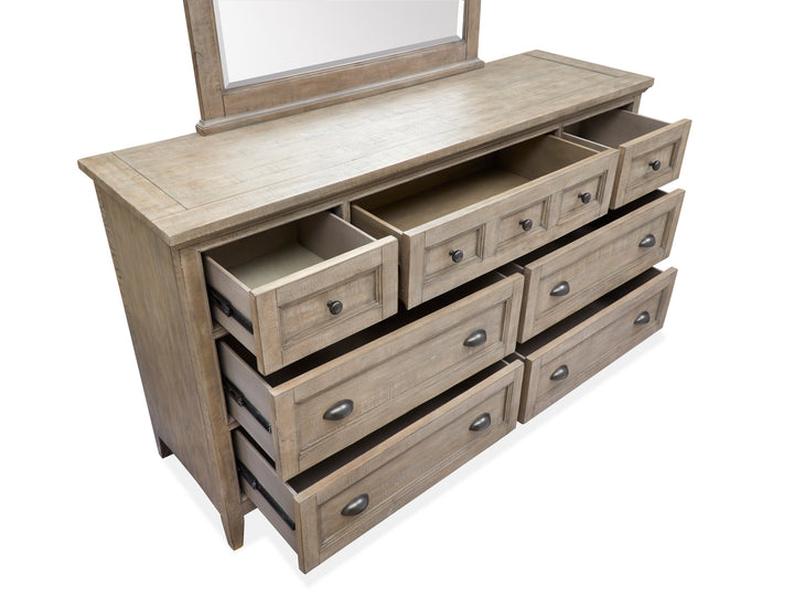 Paxton Place Dovetail Grey Drawer Dresser - B4805-20