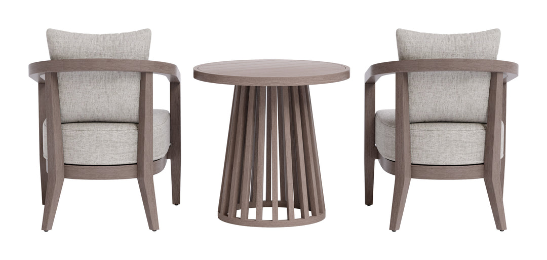 Viola Patio Seating Set Brown