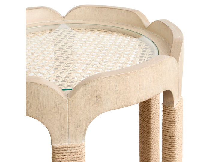 Sunset Cove Sanibel Brown Drum Table - T5783-35