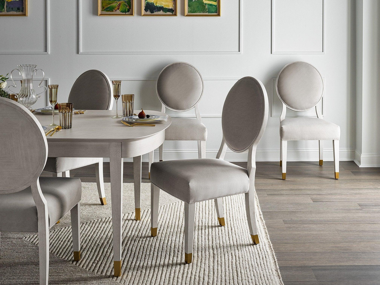 Universal Furniture Love Joy Bliss Oval Side Chair - Set of 2 DINING CHAIRS