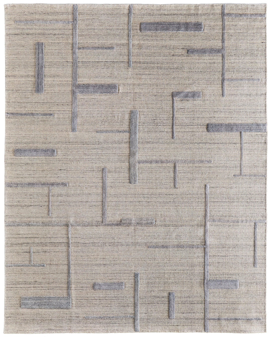 Rectangle/Beige-Blue