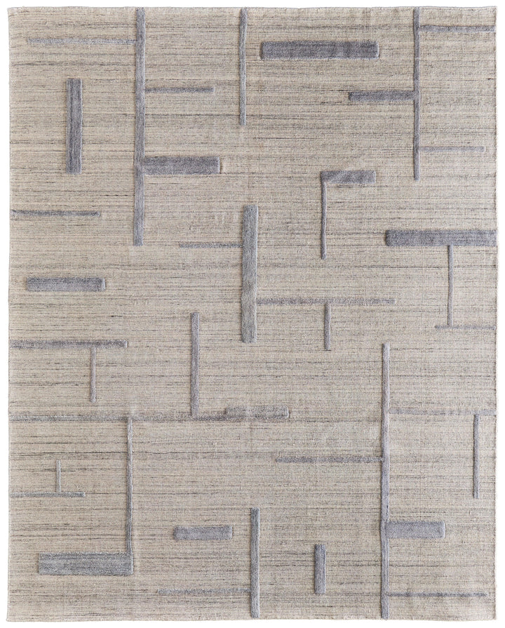 Rectangle/Beige-Blue
