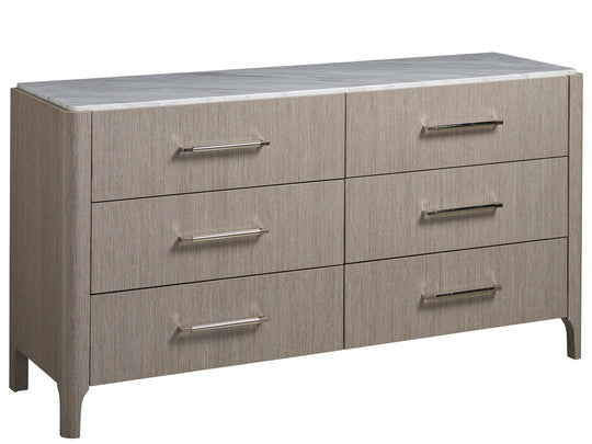 American Home Furniture Universal Furniture Soren Dresser Glacier