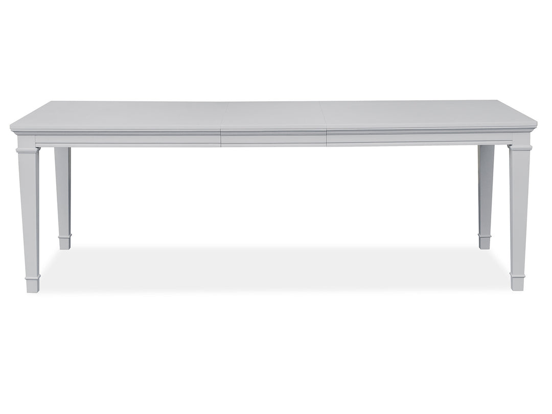 Charleston Harbor Gray Grey Extendable Rectangular Dining Table - D5611-20GY