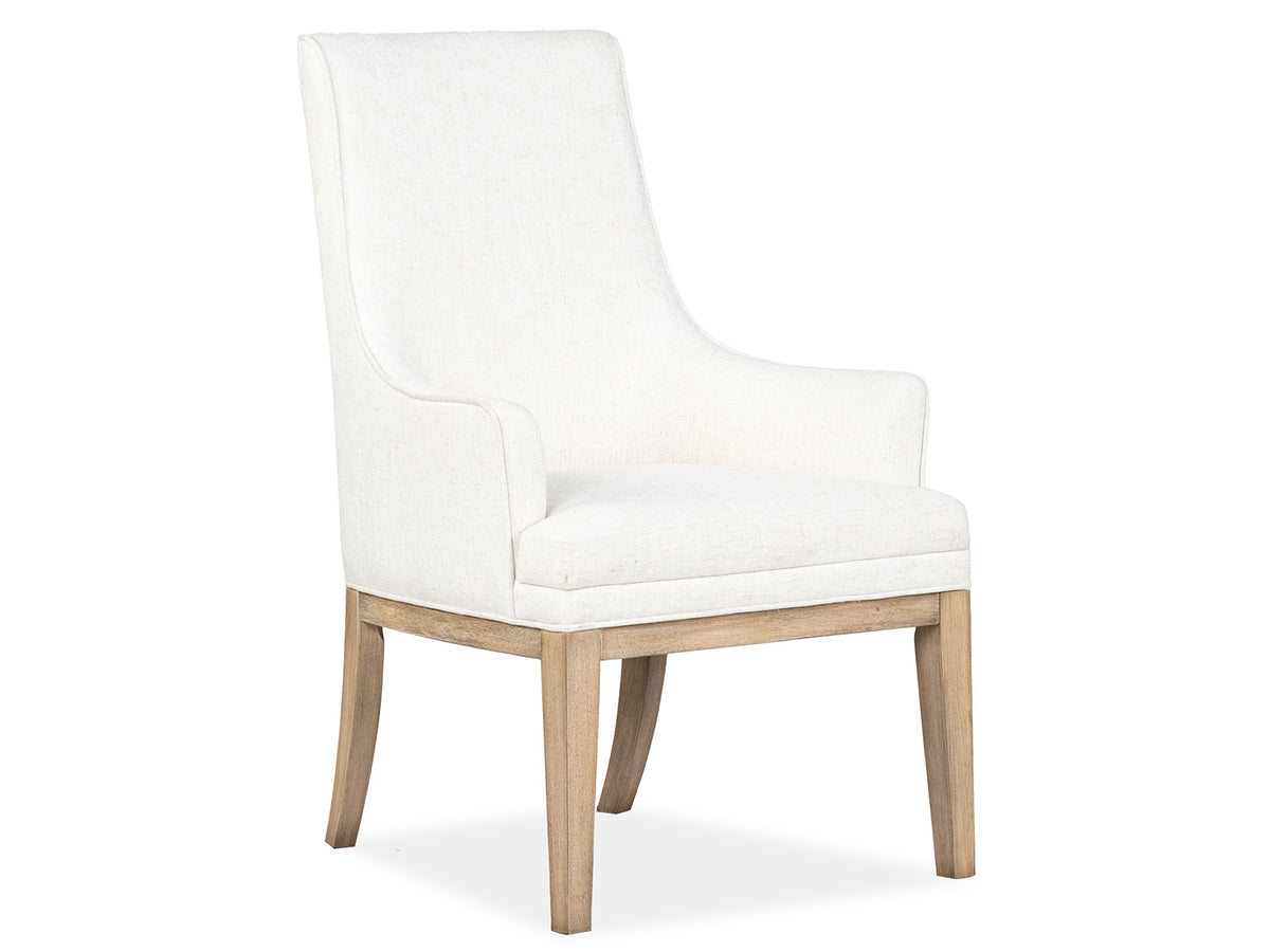 Coventry Honey Maple Upholstered Host Chair - Set of 2 - D6480-76