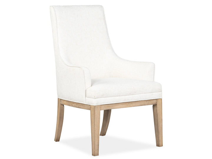 Coventry Honey Maple Upholstered Host Chair - Set of 2 - D6480-76