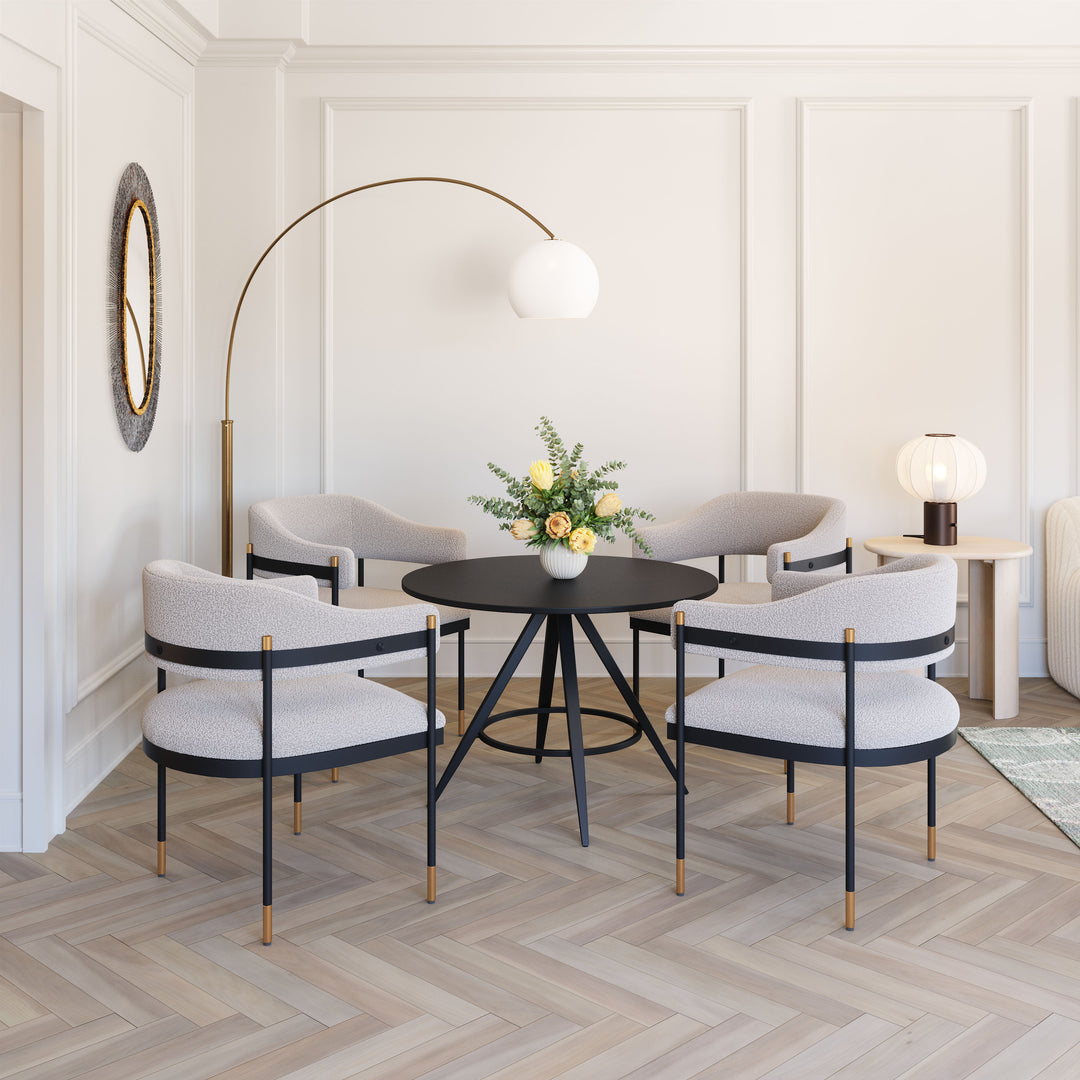 Zadar Dining Chair Misty Gray - 110000