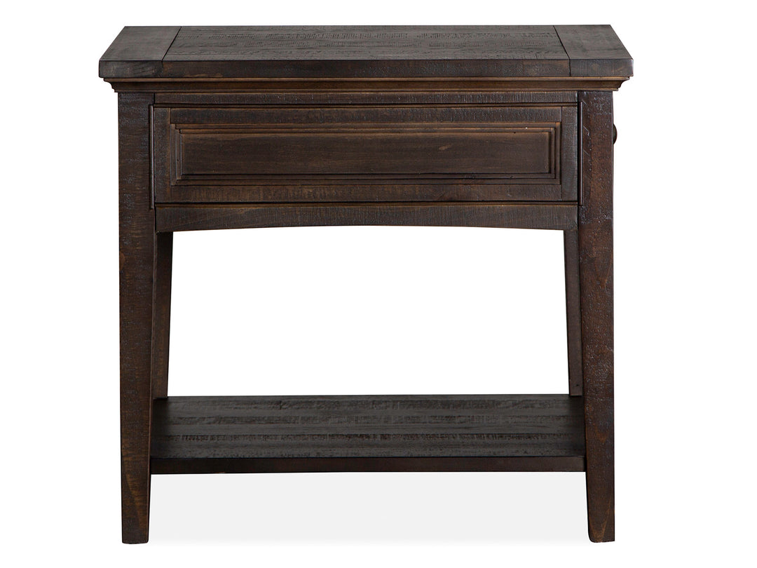 Westley Falls Graphite Rectangular End Table - T4399-03