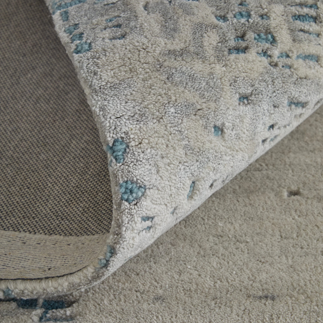 Rectangle/2' x 3'/Beige/Blue