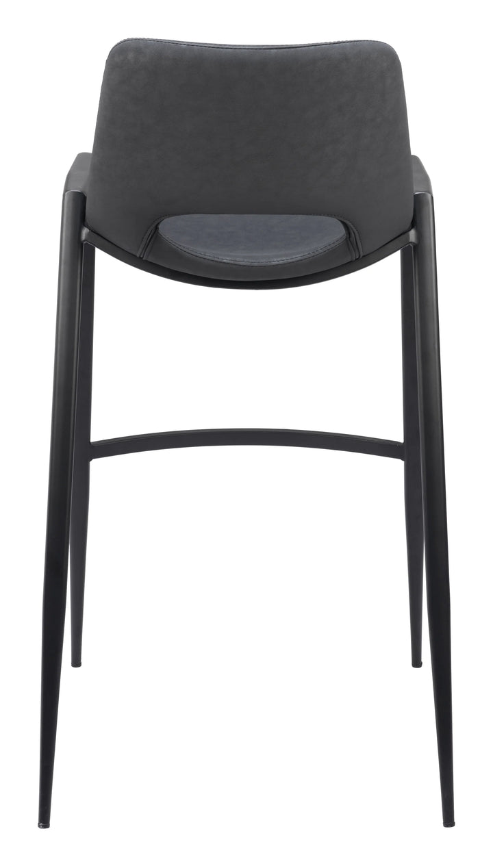 Desi Barstool (Set of 2) Black - AmericanHomeFurniture