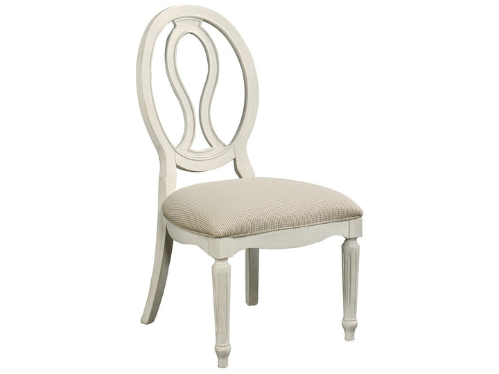 Summer Hill Pierced Back Side Chair - AmericanHomeFurniture