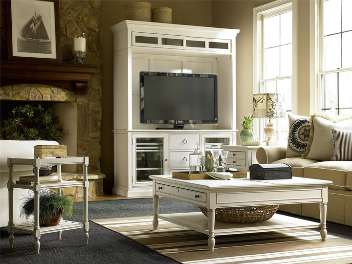 Summer Hill Entertainment Console With Hutch 2 - AmericanHomeFurniture