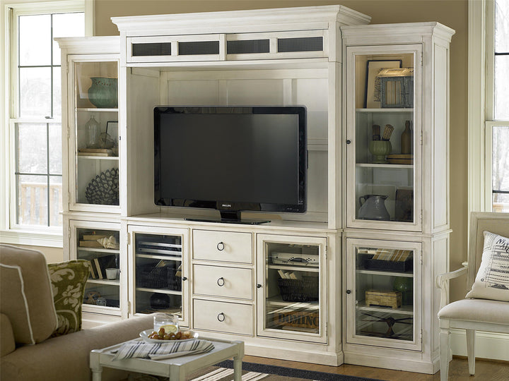 Summer Hill Home Entertainment Wall System 2 - AmericanHomeFurniture