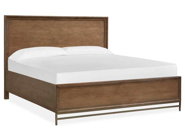 Lindon Belgian Wheat And Coffee Bean King Panel Bed - B5570-64