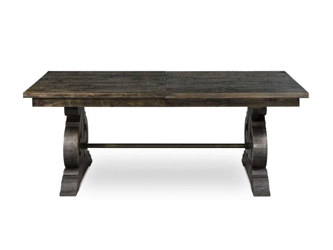 Bellamy Peppercorn Extendable Rectangular Dining Table - D2491-20