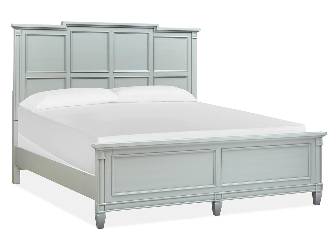 Glenbrook Pebble California King Panel Bed - B5668-74
