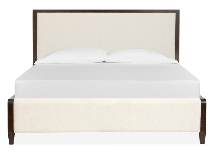 Rowan Espresso King Upholstered Panel Bed - B5769-65