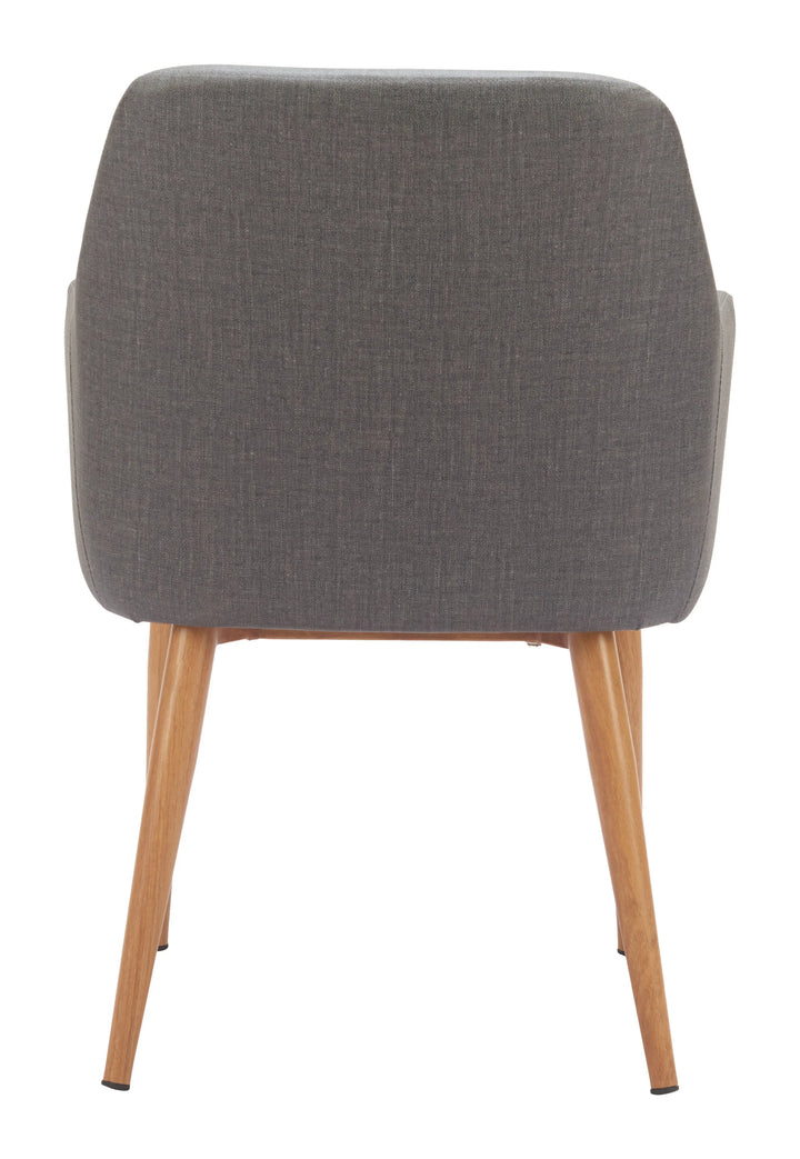 Wisom Dining Chair (Set of 2) Gray - AmericanHomeFurniture