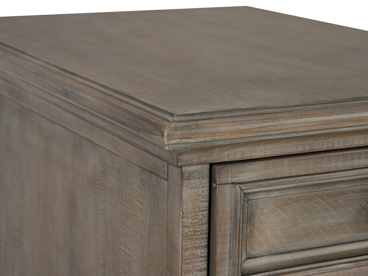 Lancaster Dovetail Grey Chairside End Table - T4352-10
