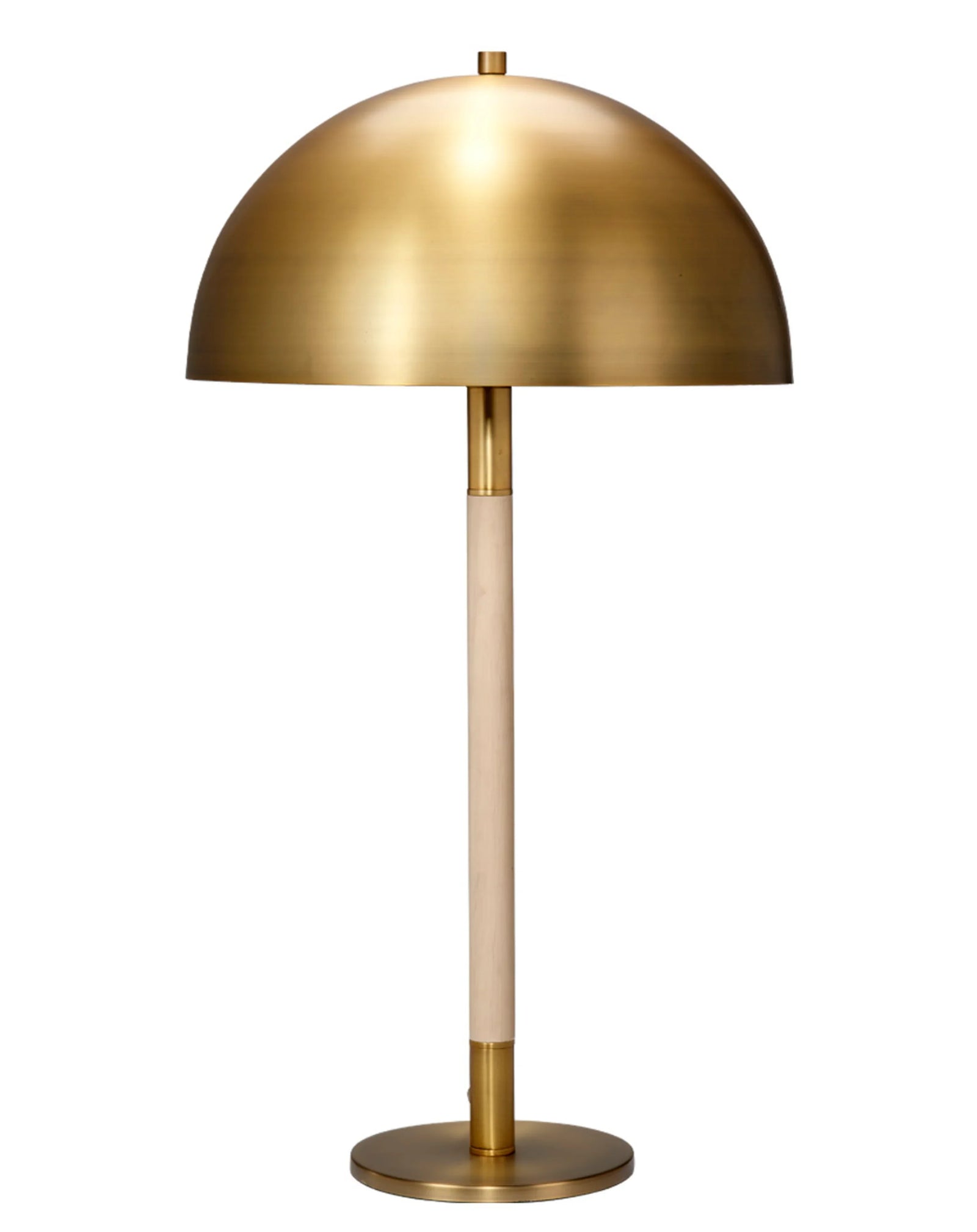 Jamie Young Merlin Wood and Metal Table Lamp TABLE LAMPS