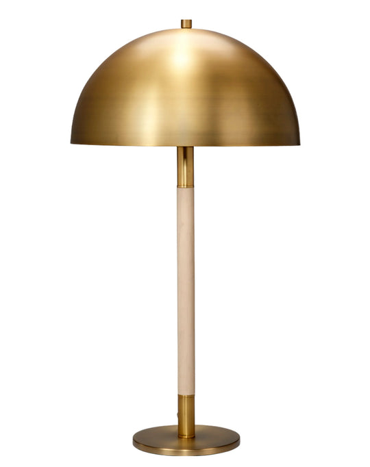 Jamie Young Merlin Wood and Metal Table Lamp TABLE LAMPS