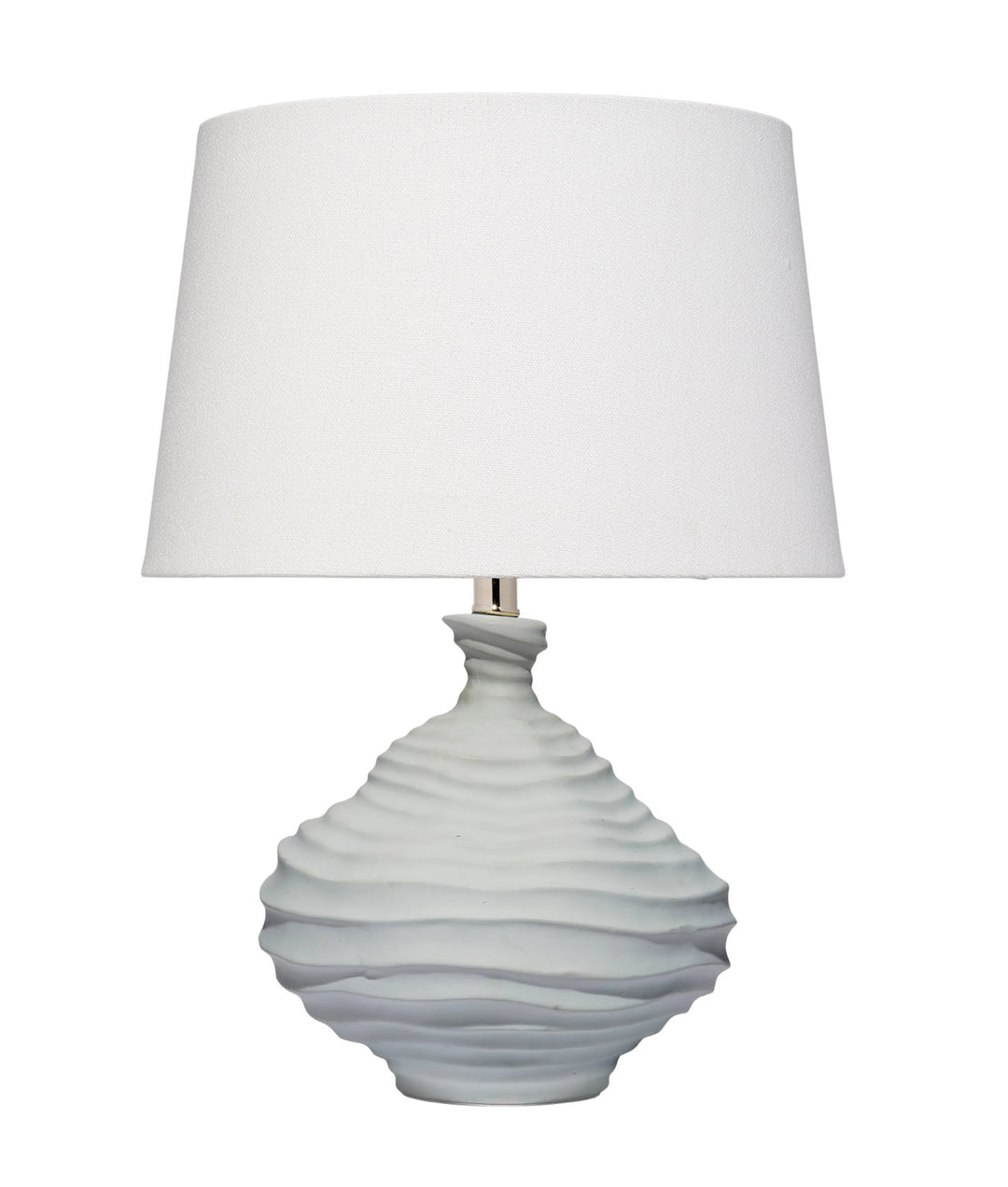 Dune Ceramic Table Lamp with Linen Shade - AmericanHomeFurniture