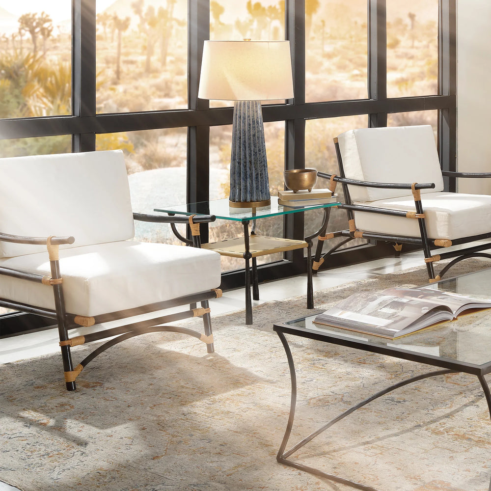 Pleated Table Lamp - AmericanHomeFurniture