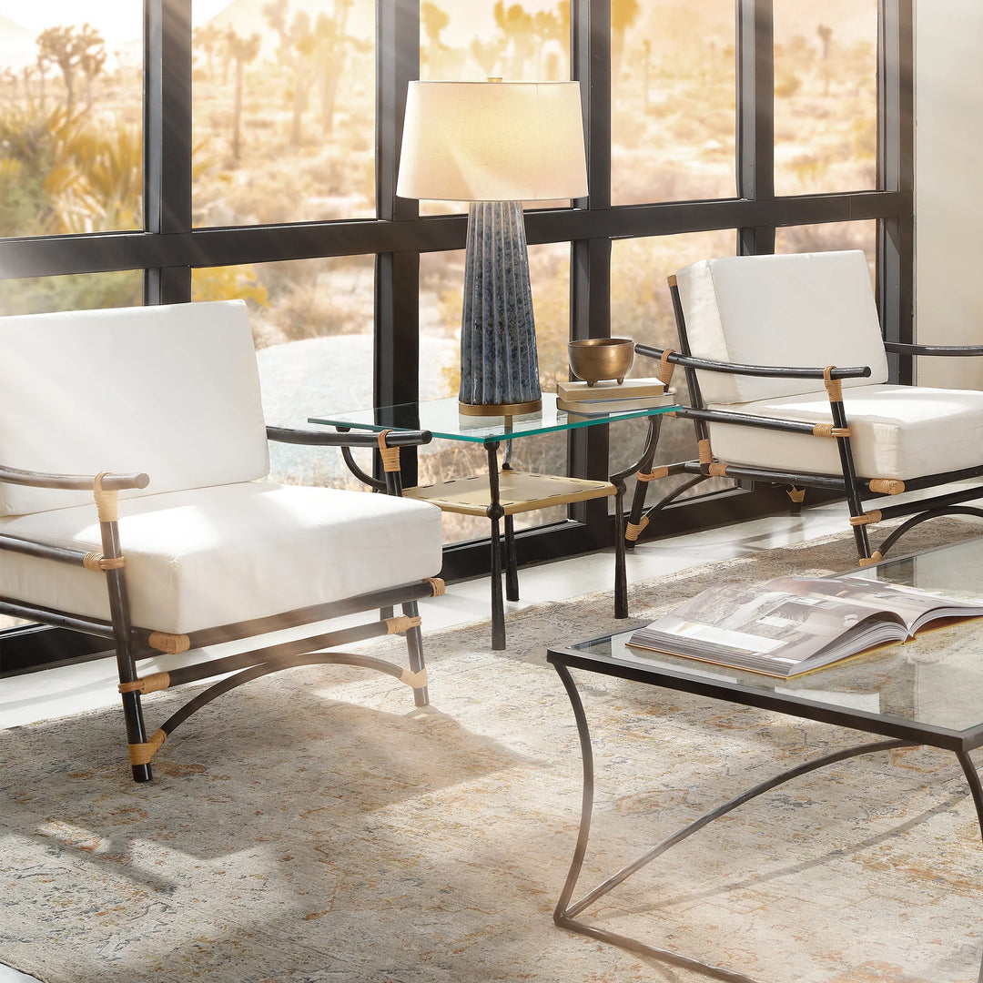 Pleated Table Lamp - AmericanHomeFurniture