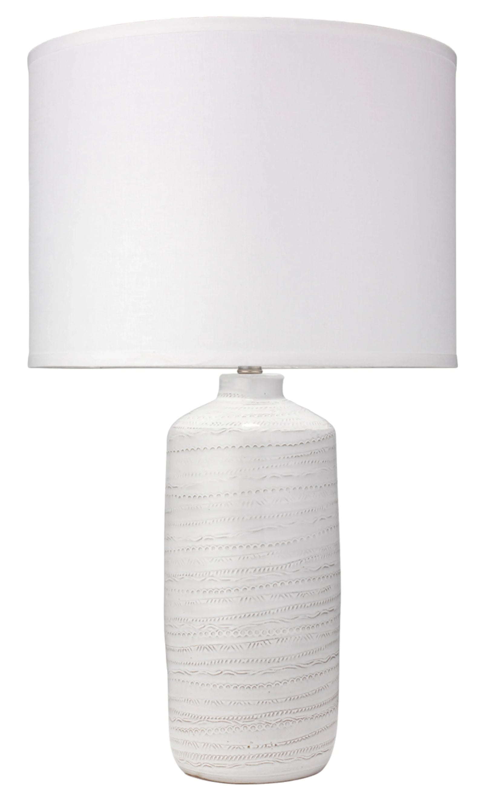 Jamie Young Trace Ceramic Table Lamp TABLE LAMPS