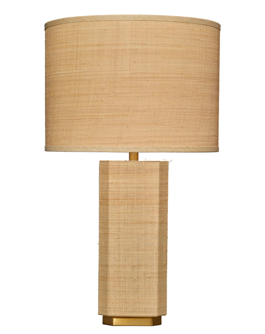 Utopia Raffia Table Lamp with Raffia Shade - AmericanHomeFurniture