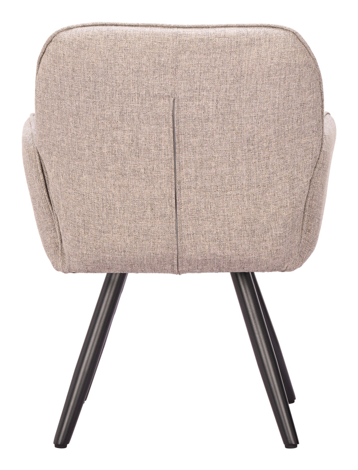 Sieve Swivel Dining Chair (Set of 2) Beige