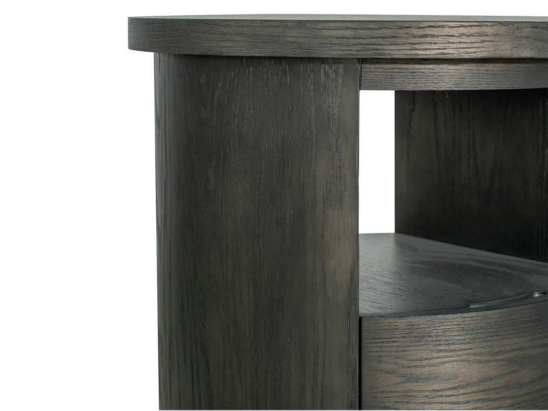Bosley Coffee Bean Round End Table - T5762-05