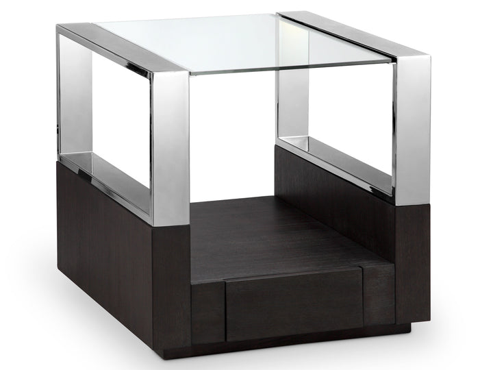 Revere Graphite Rectangular End Table - T4562-03