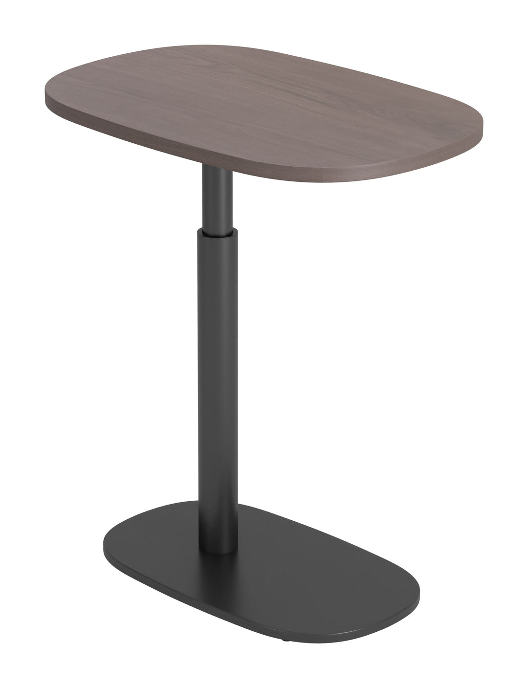 Buddy Adjustable Rotating Side Table Gray - 111128