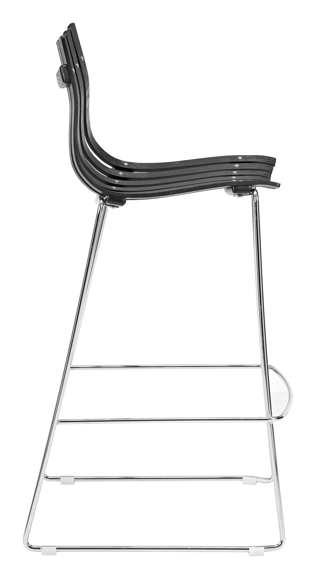 Beaufort Barstool (Set of 2) Black - 111178